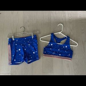 DSG Matching Sports Bra and Shorts, NEVER USED